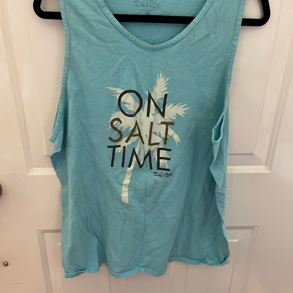 Women’s Salt Life Tank or swim cover-Size XL